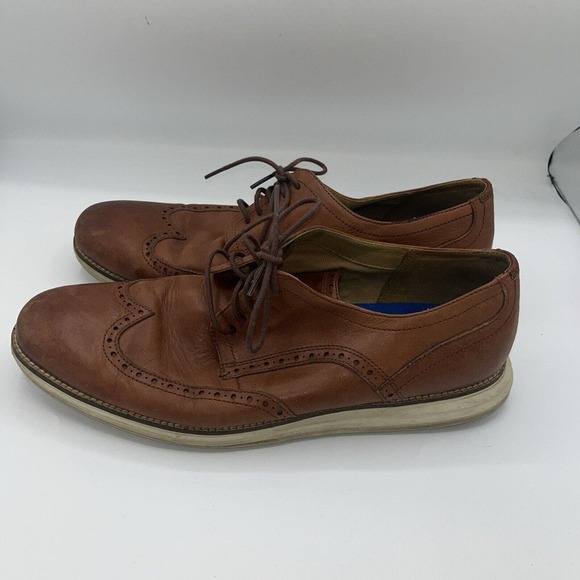 Cole Haan Originalgrand WIngtip Oxford Men\'s Woodbury/Ivory Shoes main image 4
